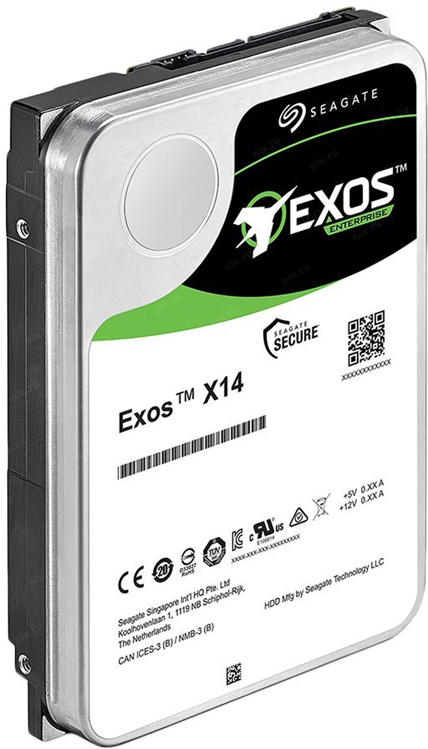 Seagate Exos X Sata Tb St Nm