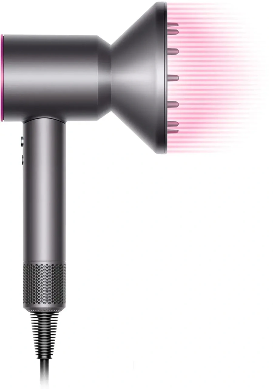 Фен для волосся Dyson Supersonic HD07 Black/Nickel (386816-01)