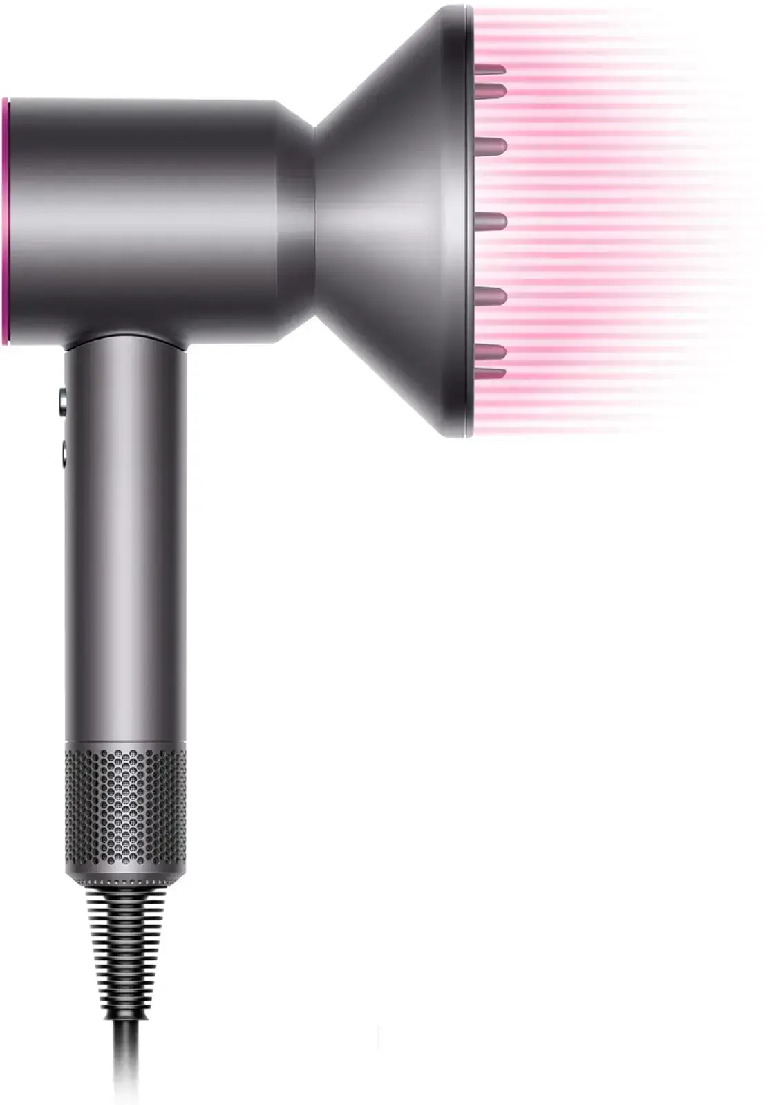 Фен для волосся Dyson Supersonic HD07 Iron/Fuchsia (386732-01)