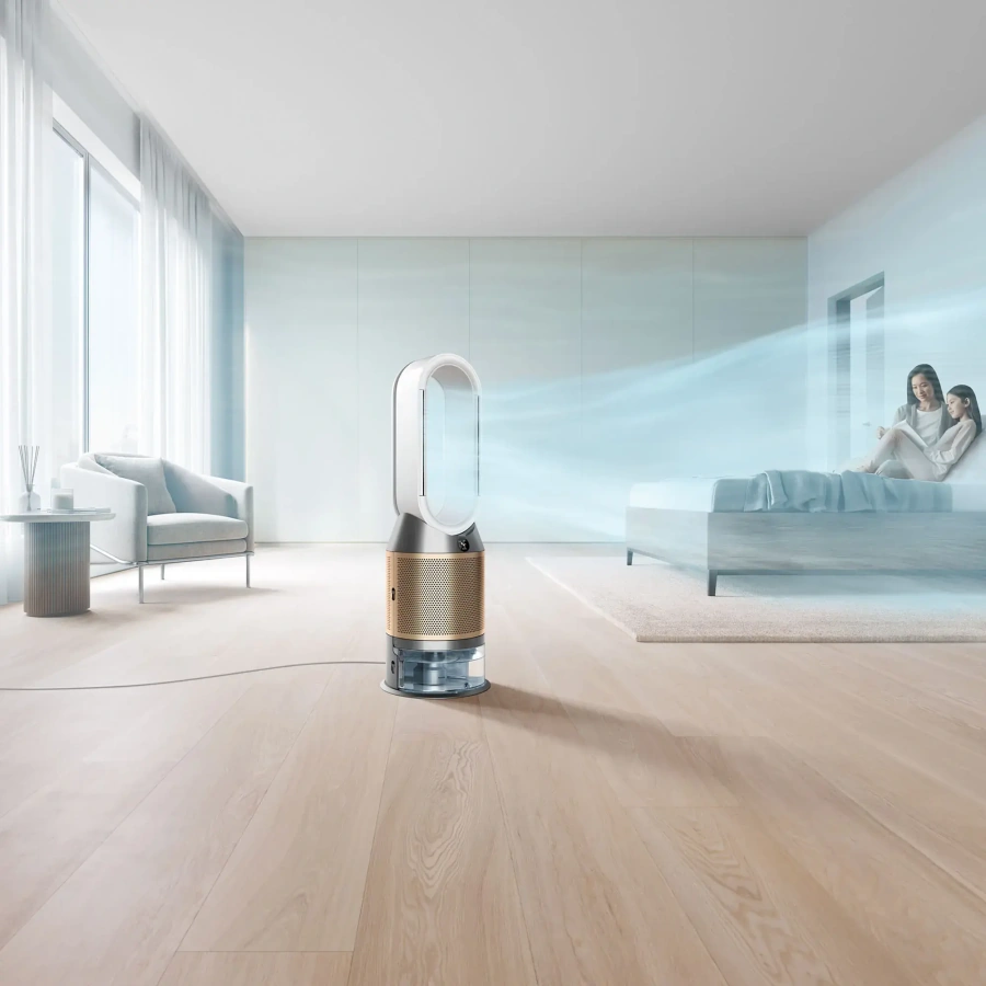 Очисник повітря + Зволожувач повітря Dyson Purifier Humidify+Cool Formaldehyde PH04 - White/Gold (379491-01)