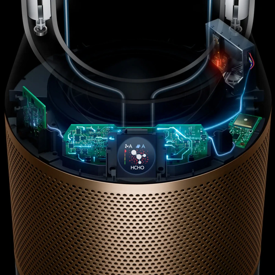 Очисник повітря + Зволожувач повітря Dyson Purifier Humidify+Cool Formaldehyde PH04 - White/Gold (379491-01)