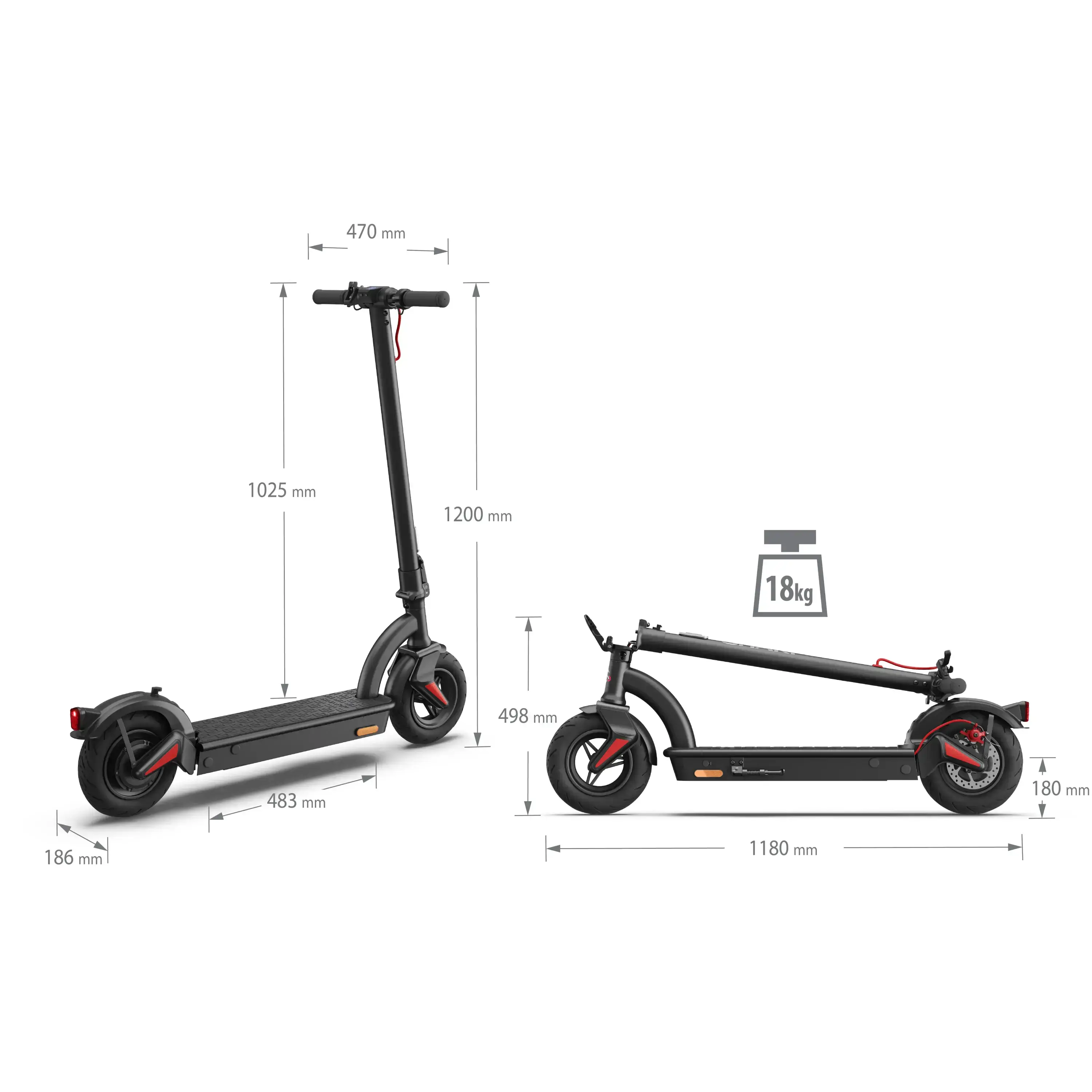 Электросамокат Sharp Electric Scooter (EM-KS2AEU-B)