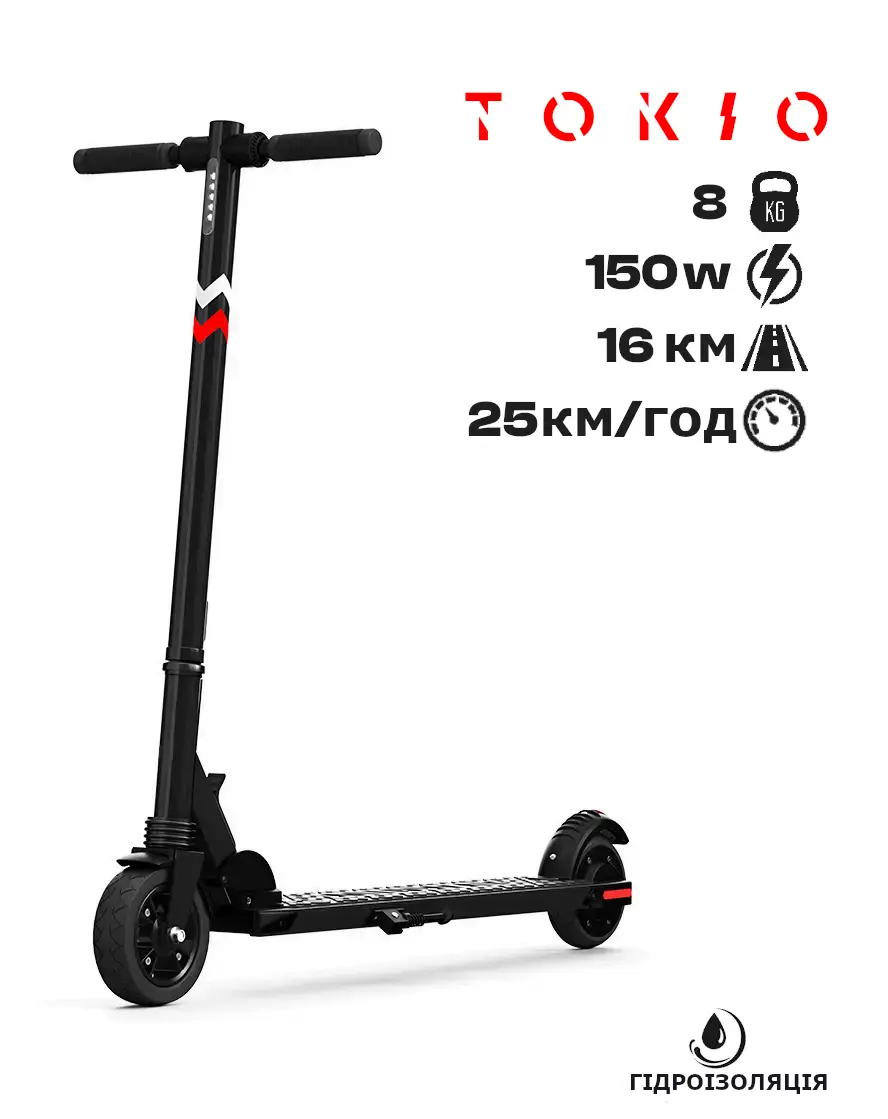 Електросамокат TOKIO mini - Black