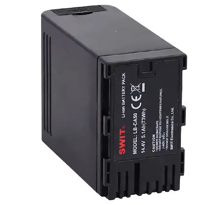 Комплект акумуляторів Swit LB-CA50 2KIT для камери Canon C300mk2/C200 (LB-CA50 2KIT)