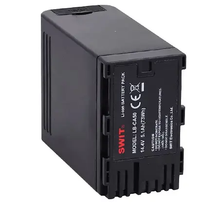 Комплект акумуляторів Swit LB-CA50 2KIT для камери Canon C300mk2/C200 (LB-CA50 2KIT)