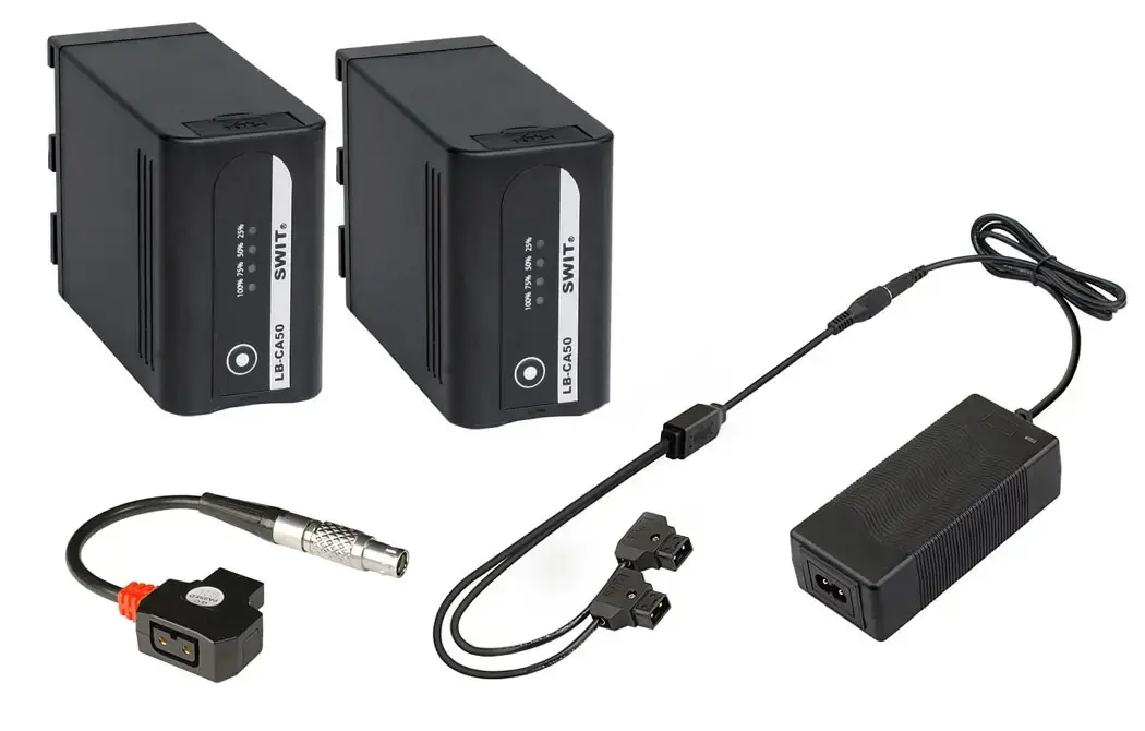 Комплект акумуляторів Swit LB-CA50 2KIT для камери Canon C300mk2/C200 (LB-CA50 2KIT)