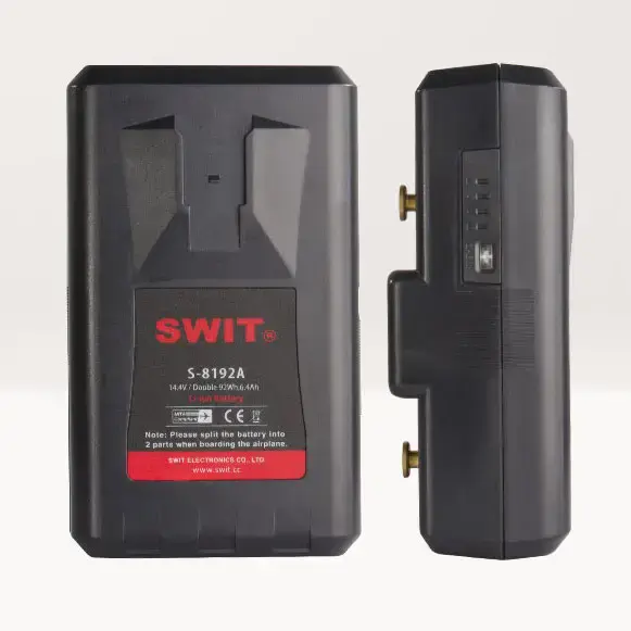 Акумуляторна батарея Swit S-8192A Gold Mount 92 + 92 Wh (S-8192A)
