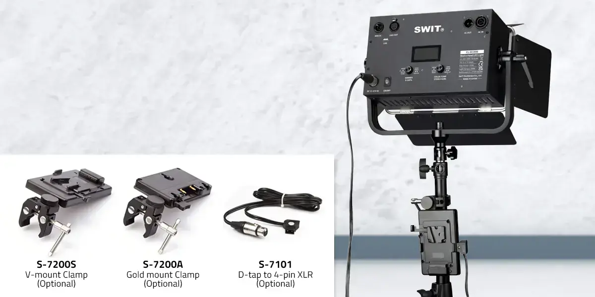 Cтудійний світлодіодний світильник SWIT CL-M100D 100W (CL-M100D)