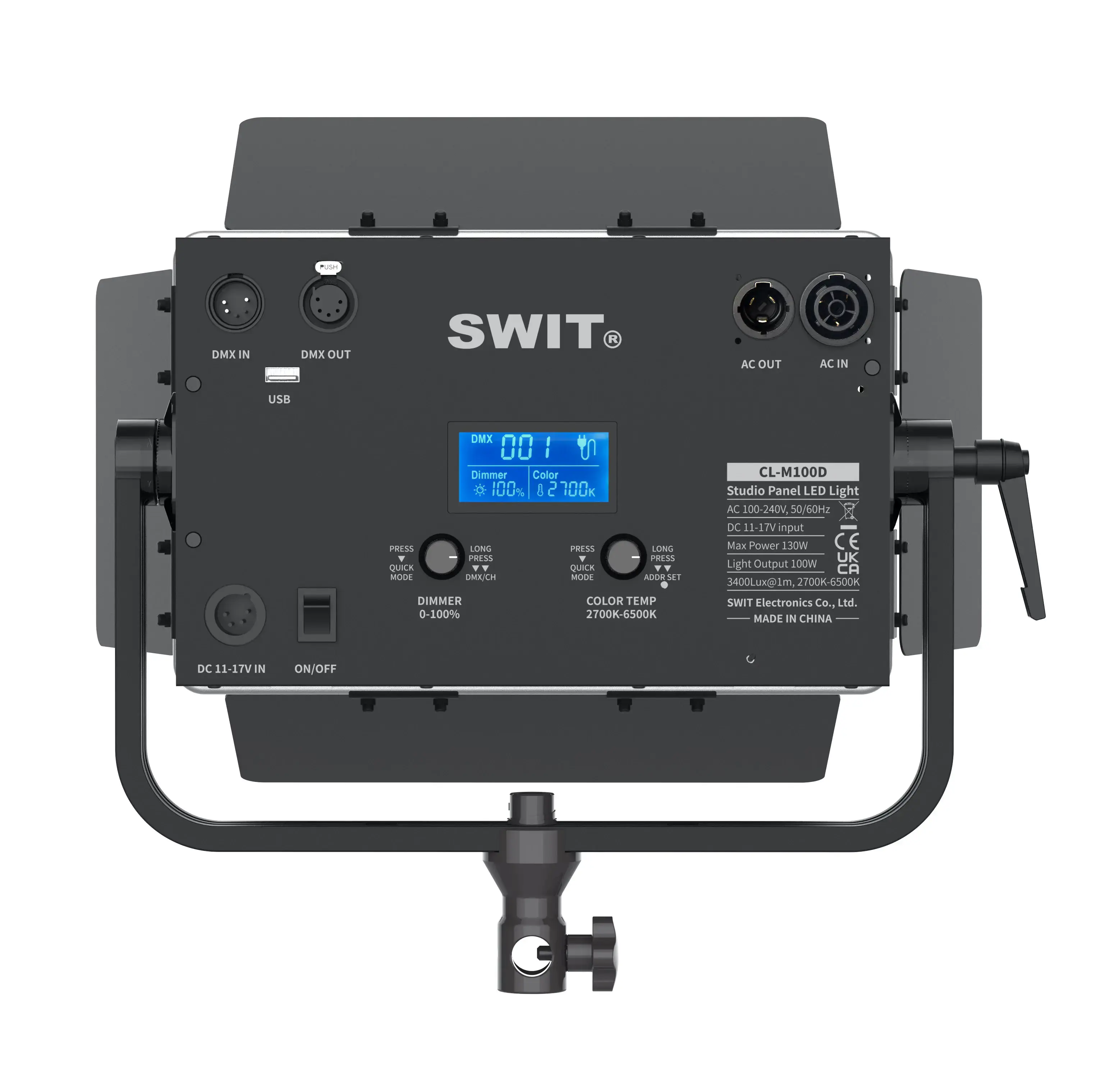 Cтудійний світлодіодний світильник SWIT CL-M100D 100W (CL-M100D)