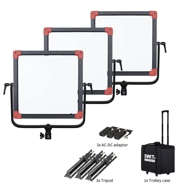 Портативний комплект SWIT PL-E60D 3 LIGHT KIT (PL-E60D 3 LIGHT KIT)