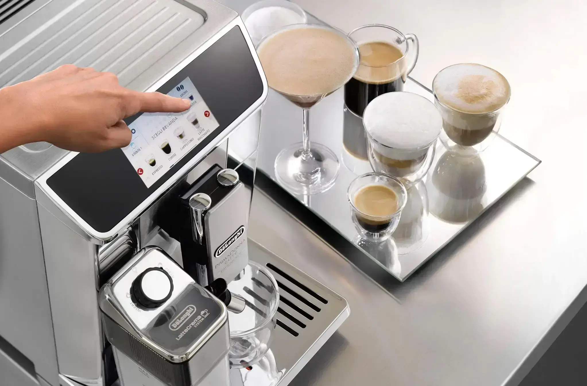 Кавомашина DeLonghi PrimaDonna Elite Experience ECAM 656.85.MS