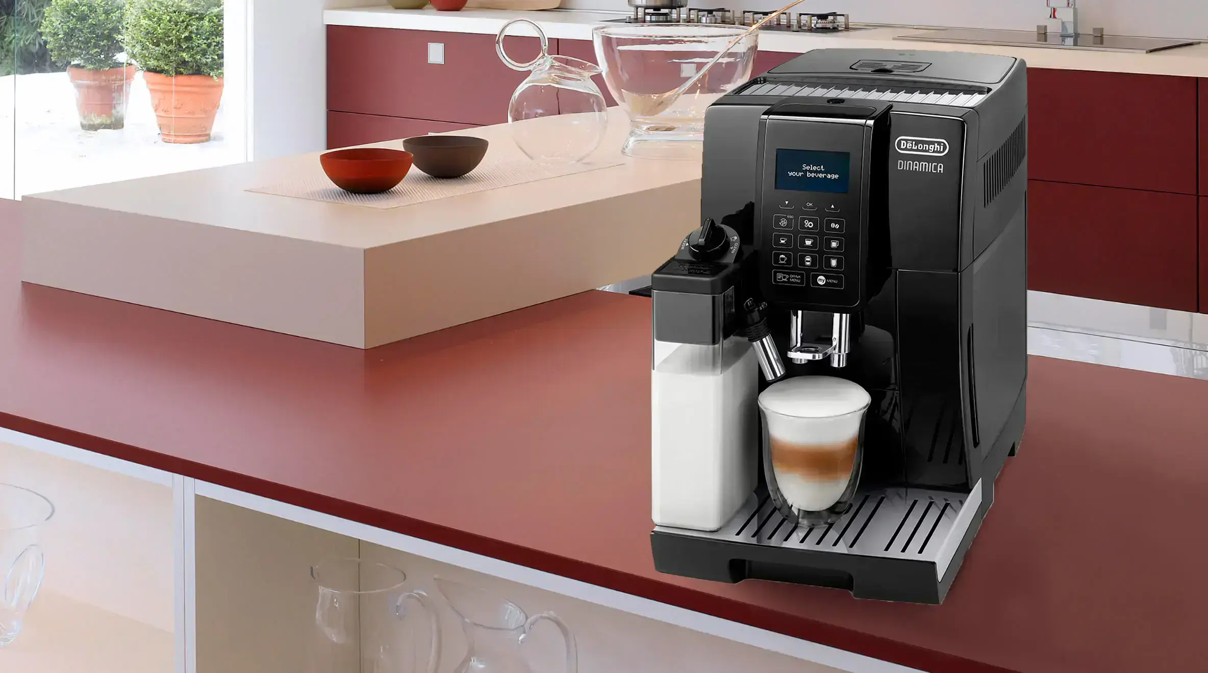 Кавомашина DeLonghi Dinamica ECAM 353.75.B