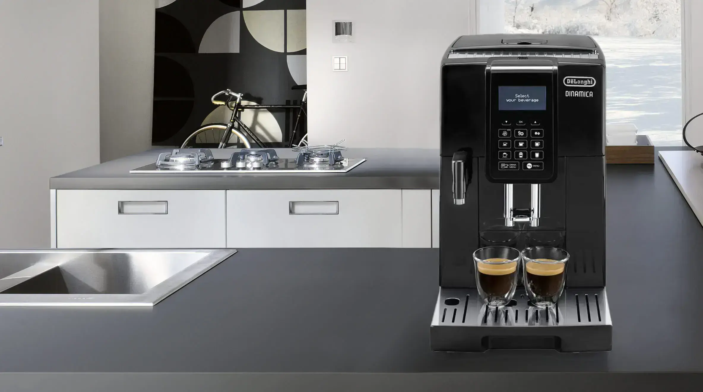 Кавомашина DeLonghi Dinamica ECAM 353.75.B