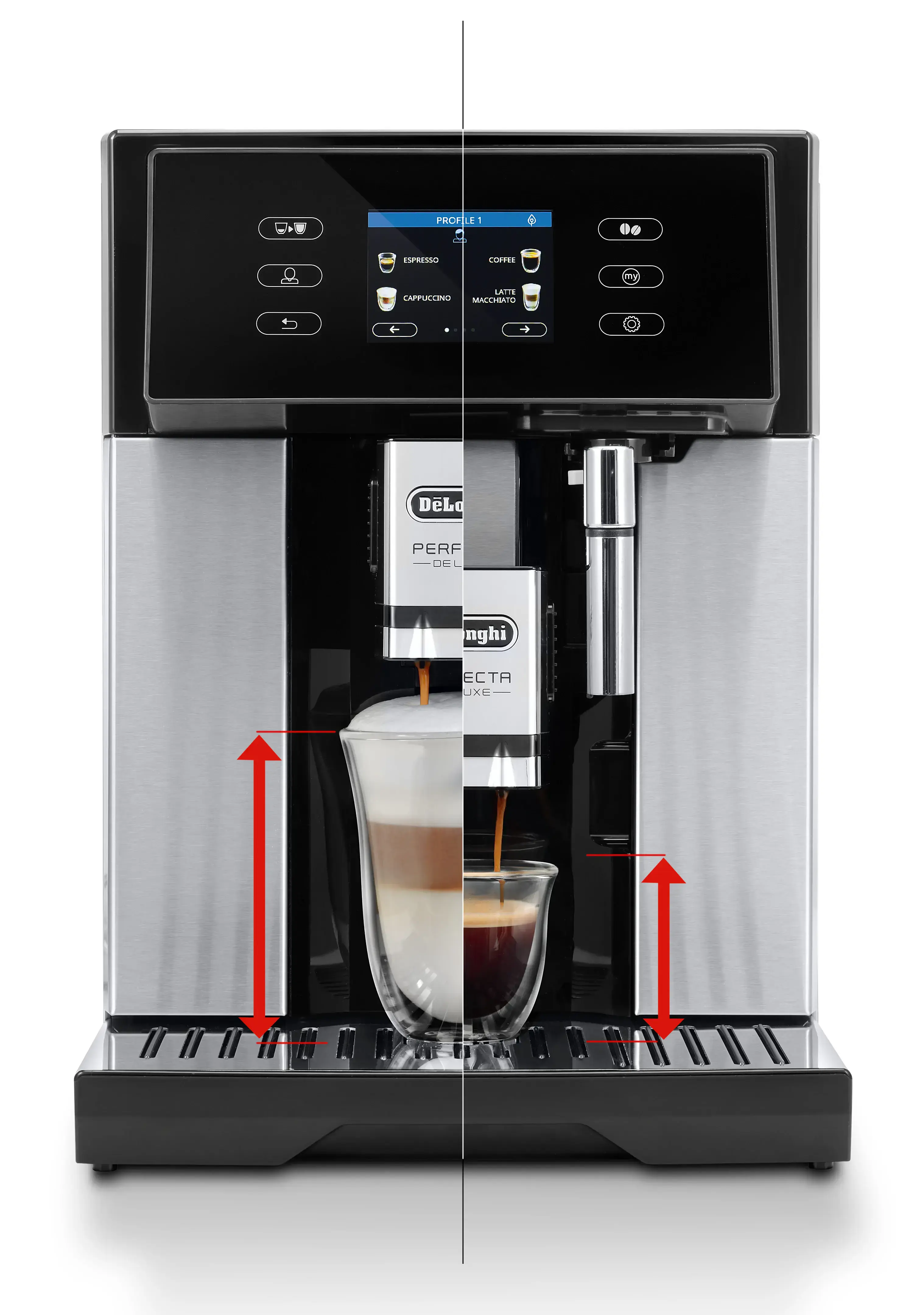 Кофемашина DeLonghi Perfecta DeLuxe ESAM 460.75.MB