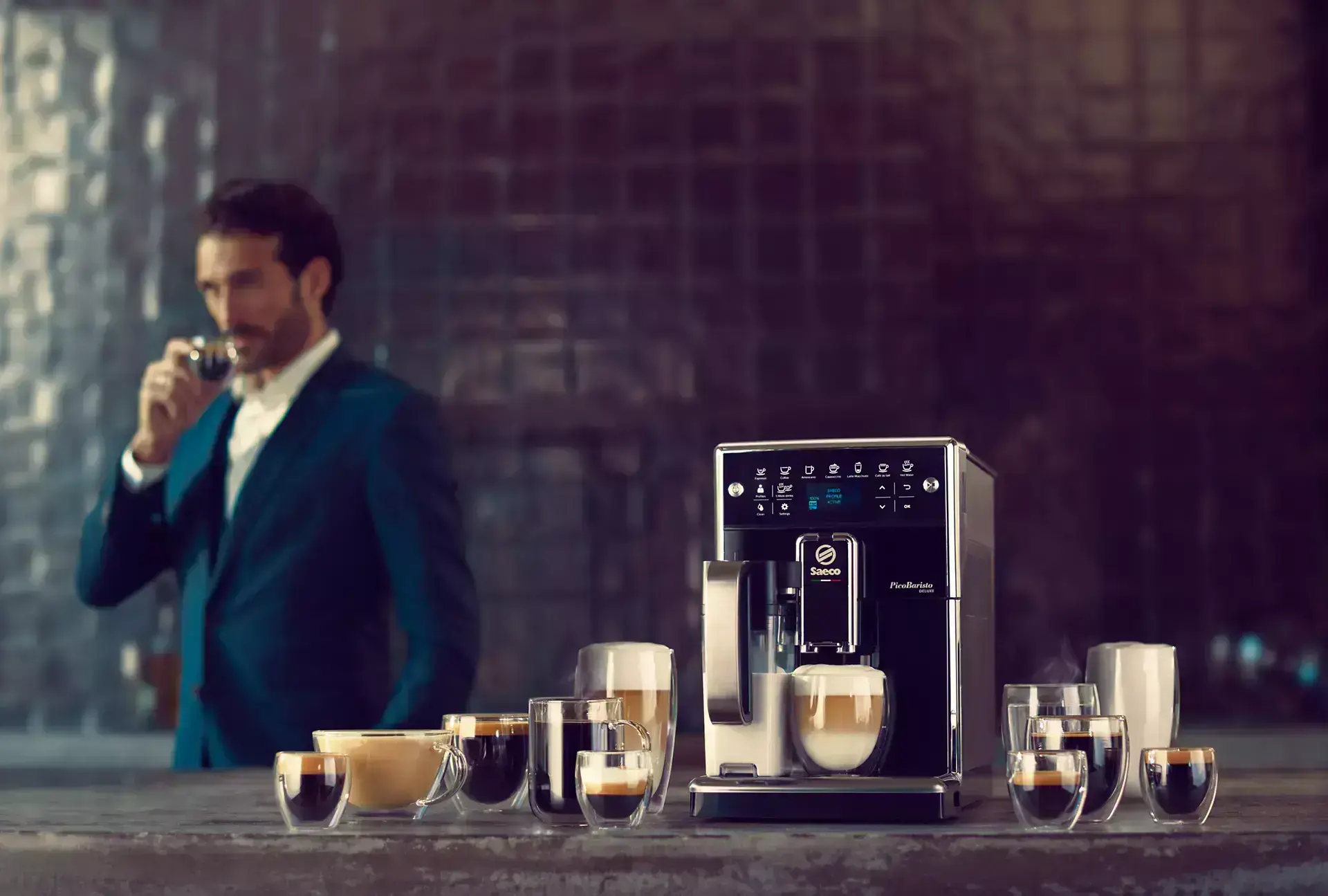 Кофемашина Saeco PicoBaristo Deluxe SM5572/10