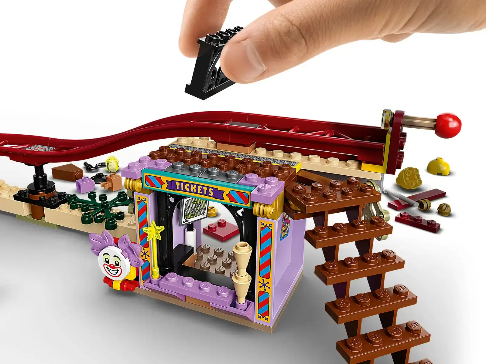 Блочный конструктор LEGO Hidden side Призрачная ярмарка (70432)