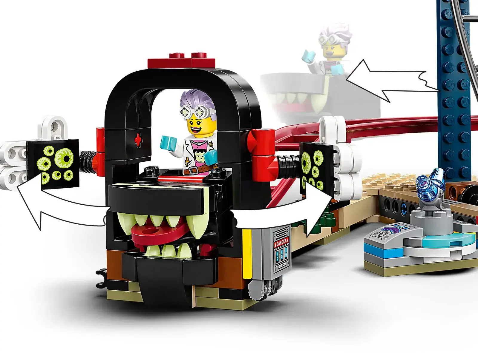 Блочный конструктор LEGO Hidden side Призрачная ярмарка (70432)