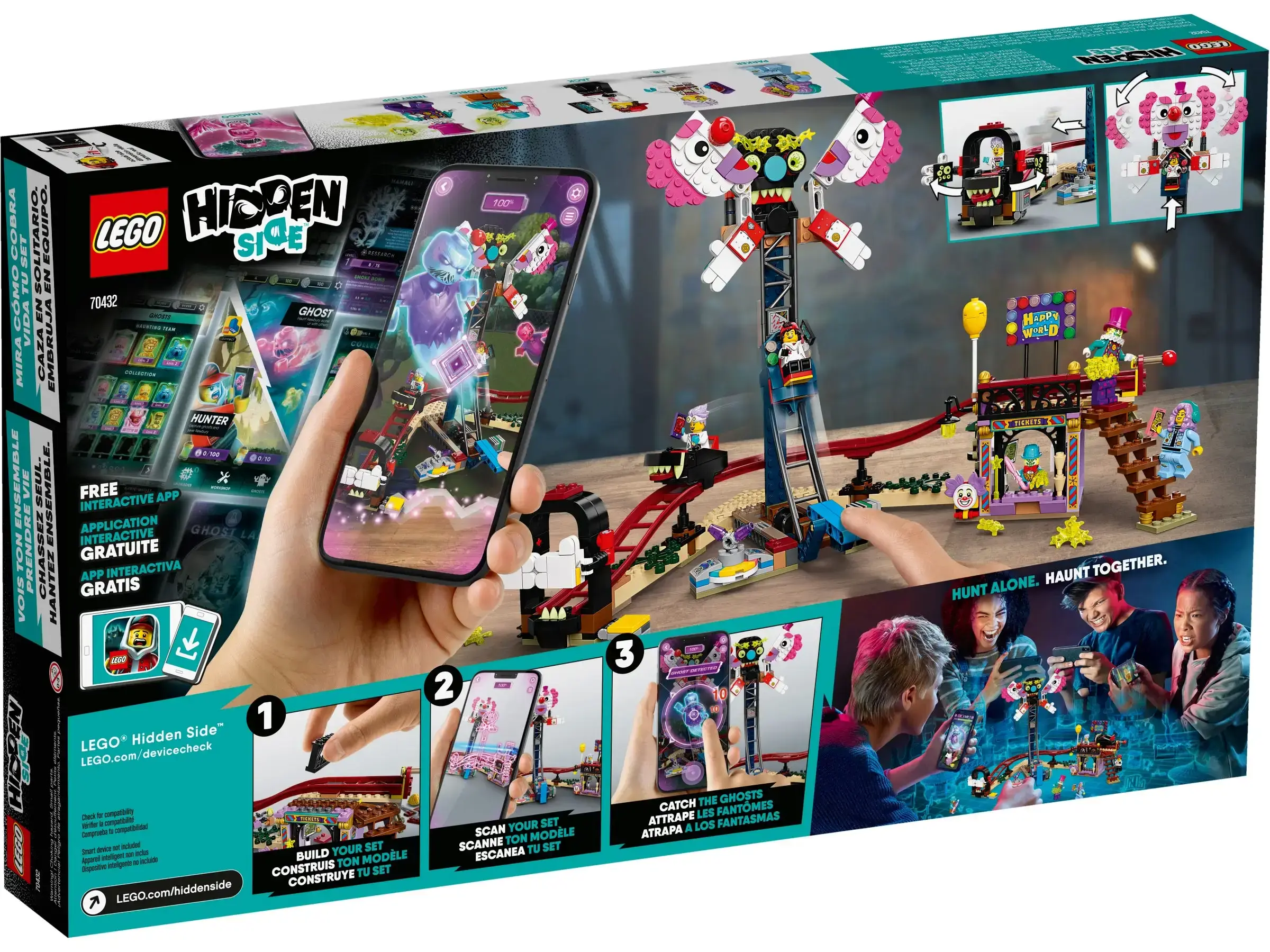 Блочный конструктор LEGO Hidden side Призрачная ярмарка (70432)