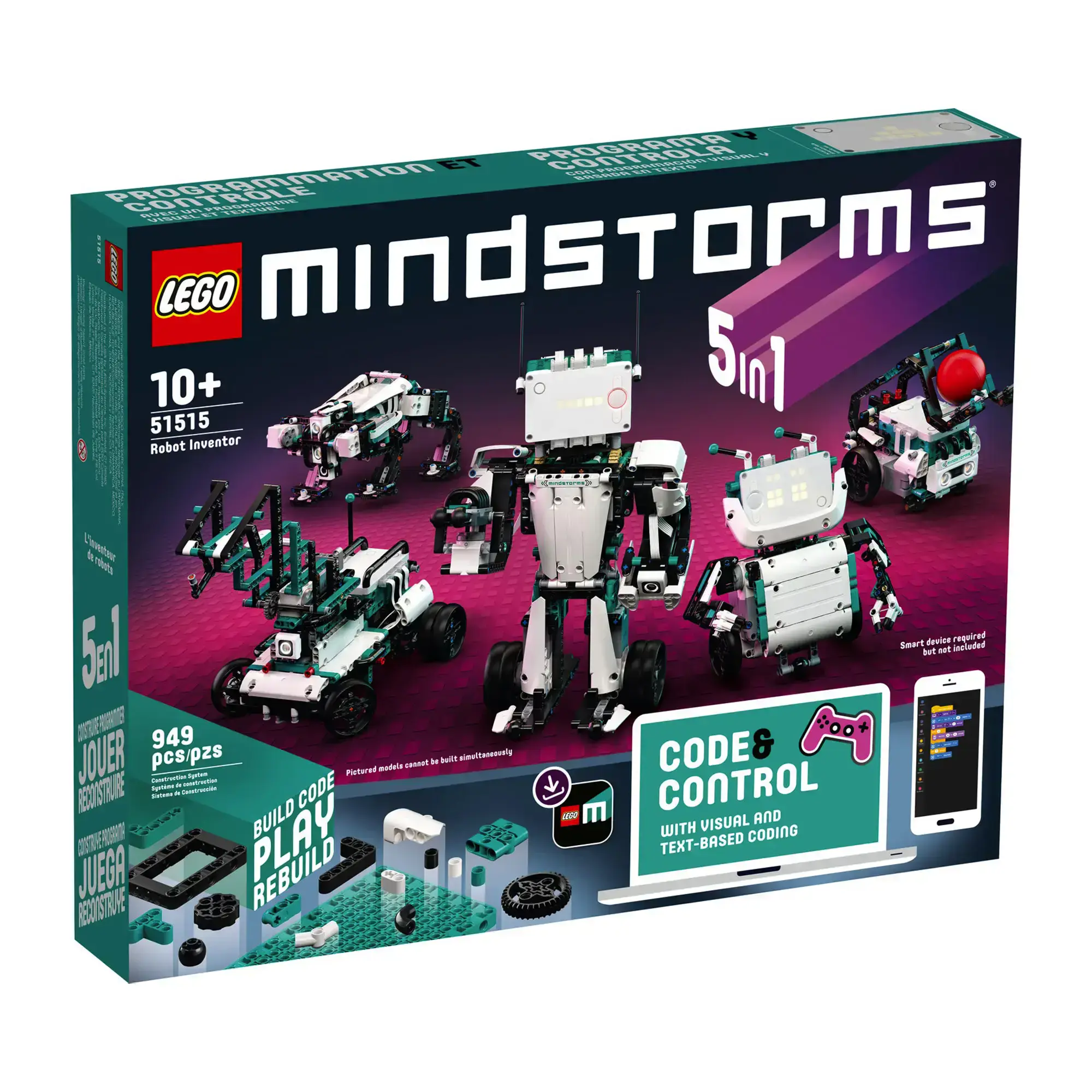 Блочный конструктор LEGO Робот Инвертор (51515)