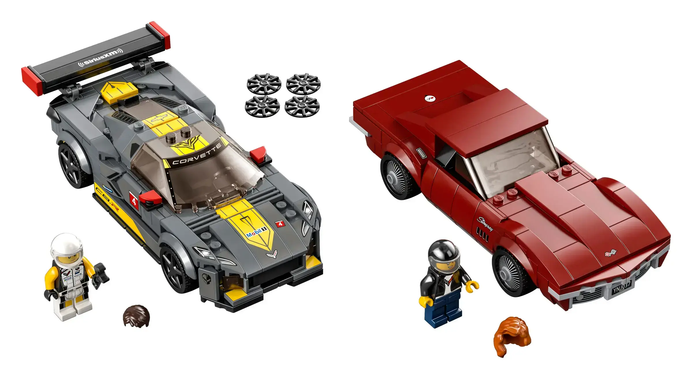 Блоковий конструктор LEGO Speed Champions Chevrolet Corvette C8.R Race Car and 1968 Chevrolet (76903)