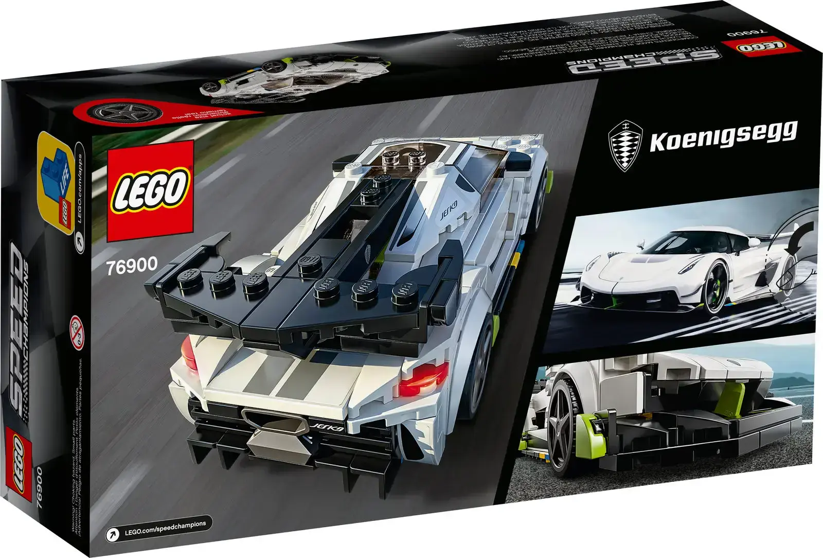 Авто-конструктор LEGO Speed Champions Koenigsegg Jesko (76900)