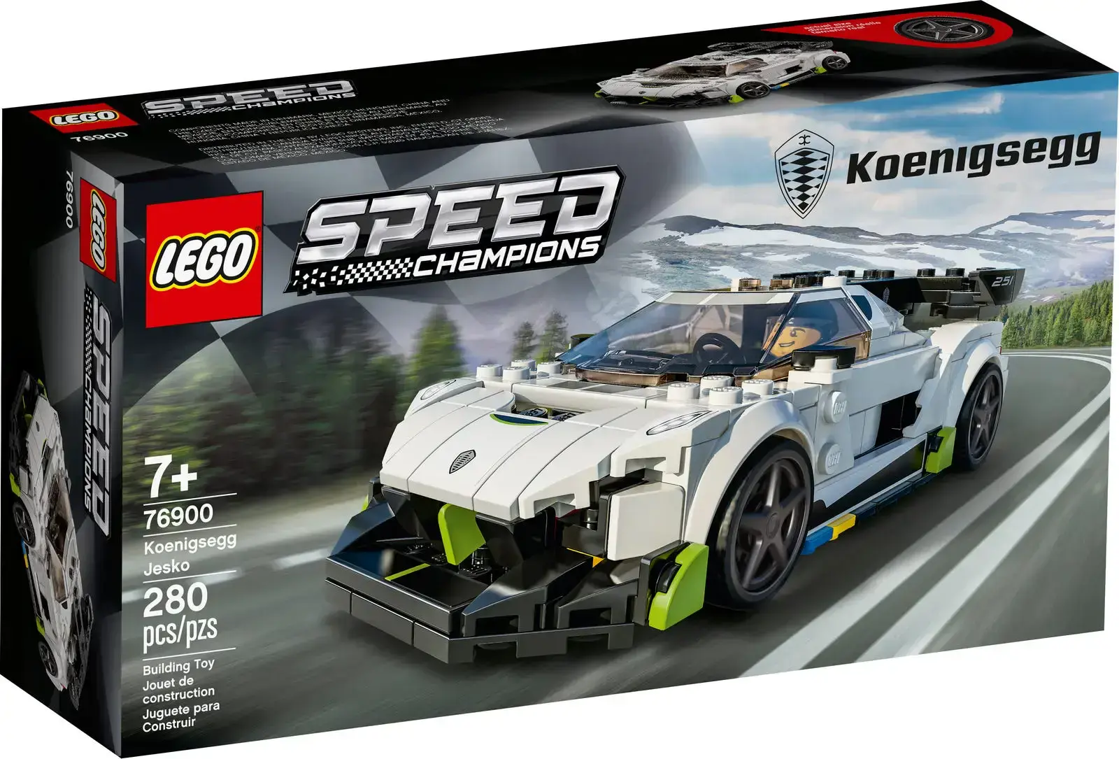Авто-конструктор LEGO Speed Champions Koenigsegg Jesko (76900)