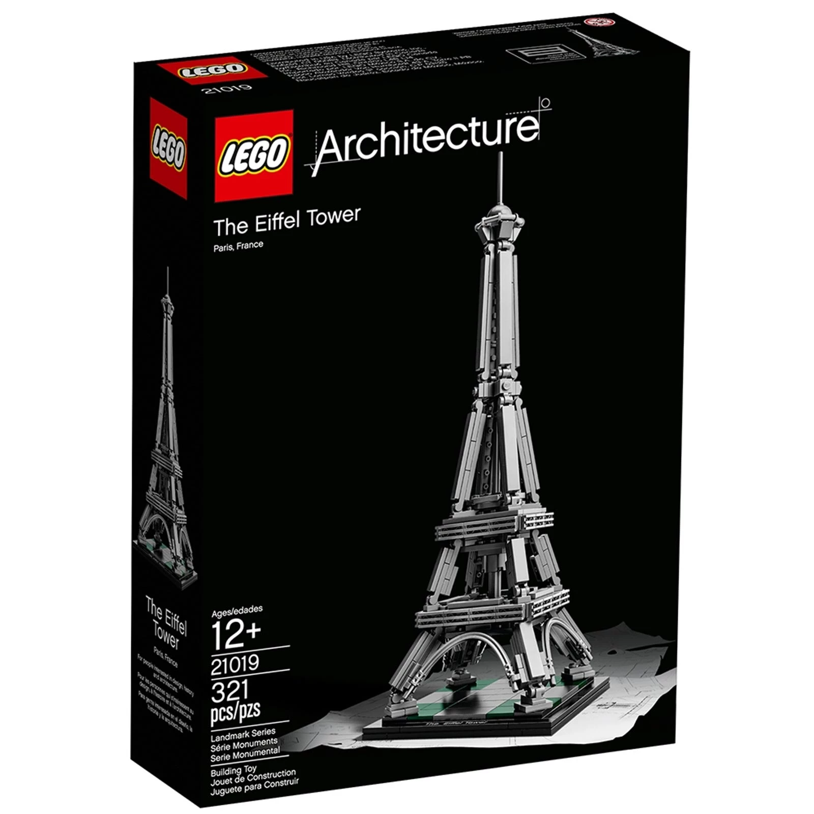 Блоковий конструктор LEGO Architecture Ейфелева вежа (21019)