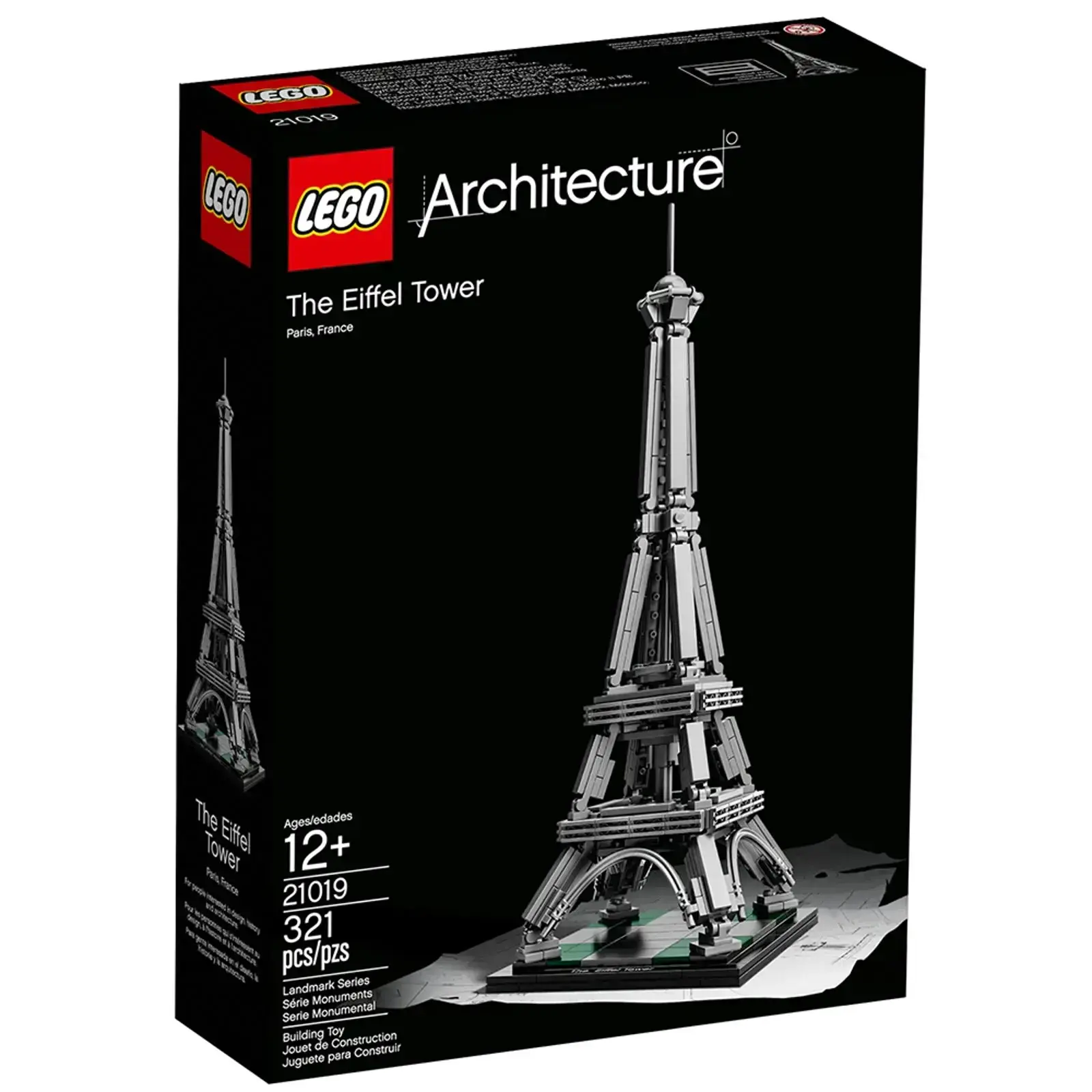Блочный конструктор LEGO Architecture Эйфелева башня (21019)