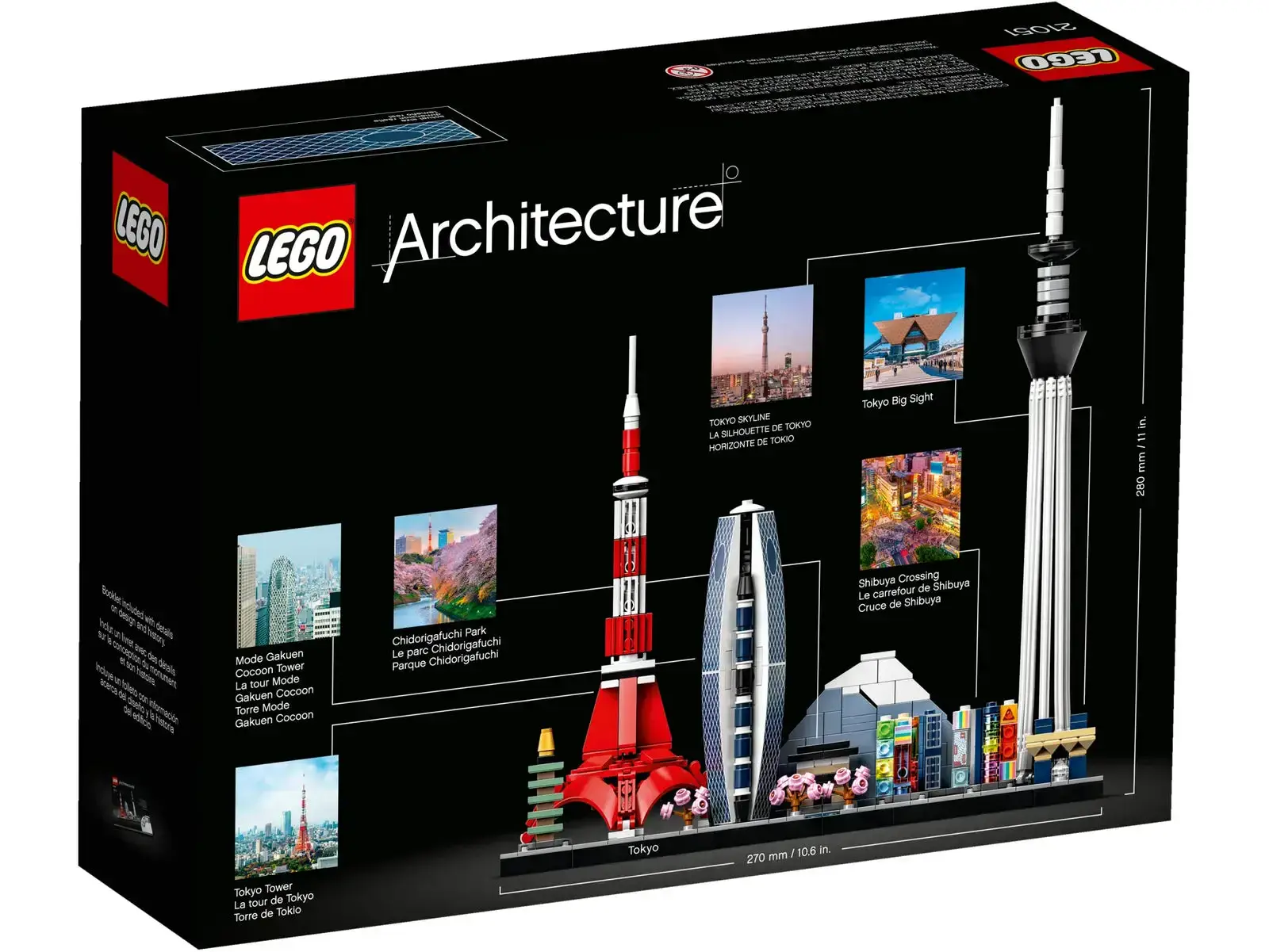 Блочный конструктор LEGO Architecture Токио (21051)