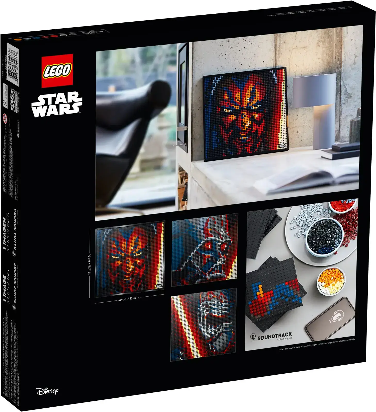 Блоковий конструктор LEGO ART Ситхи Star Wars (31200)