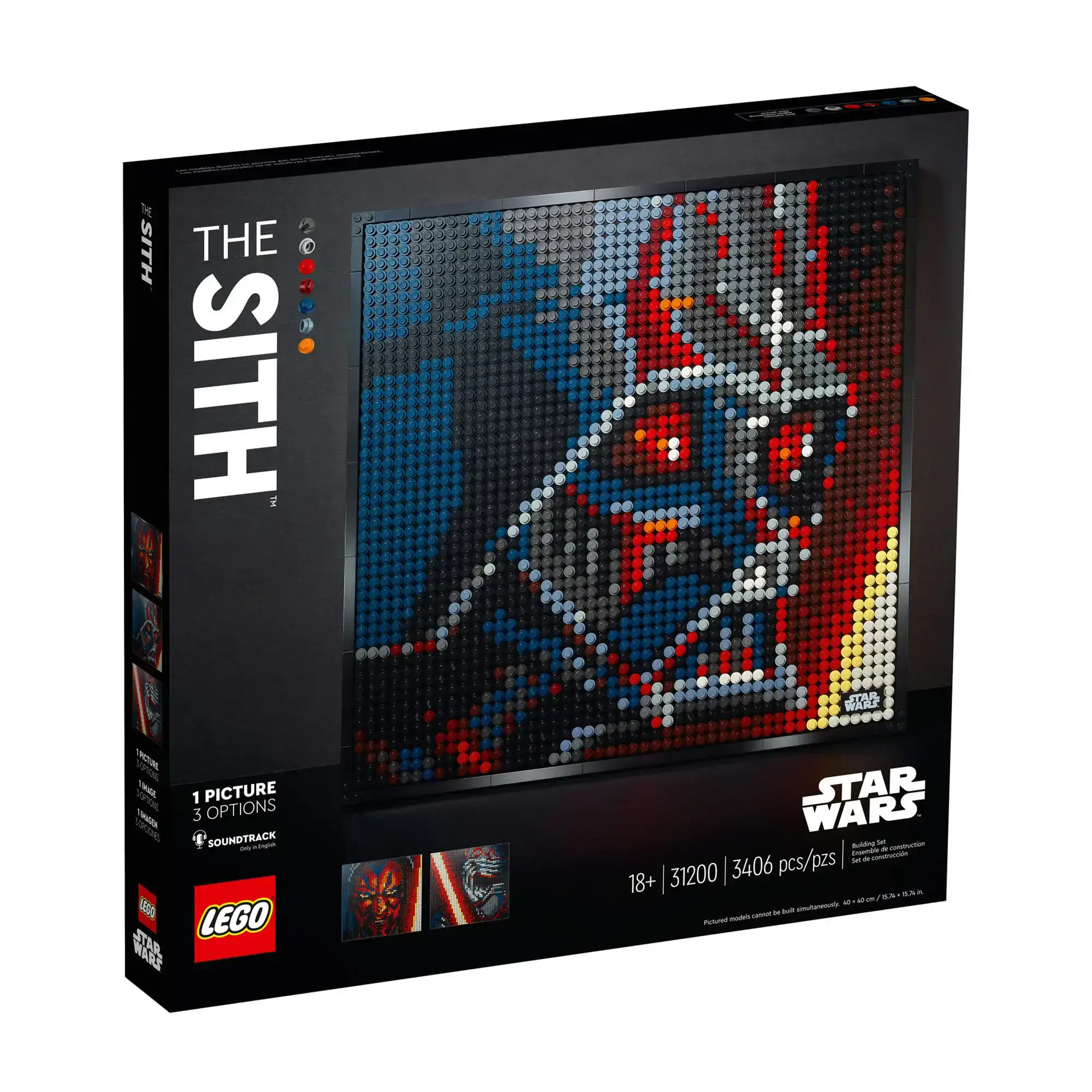 Блоковий конструктор LEGO ART Ситхи Star Wars (31200)