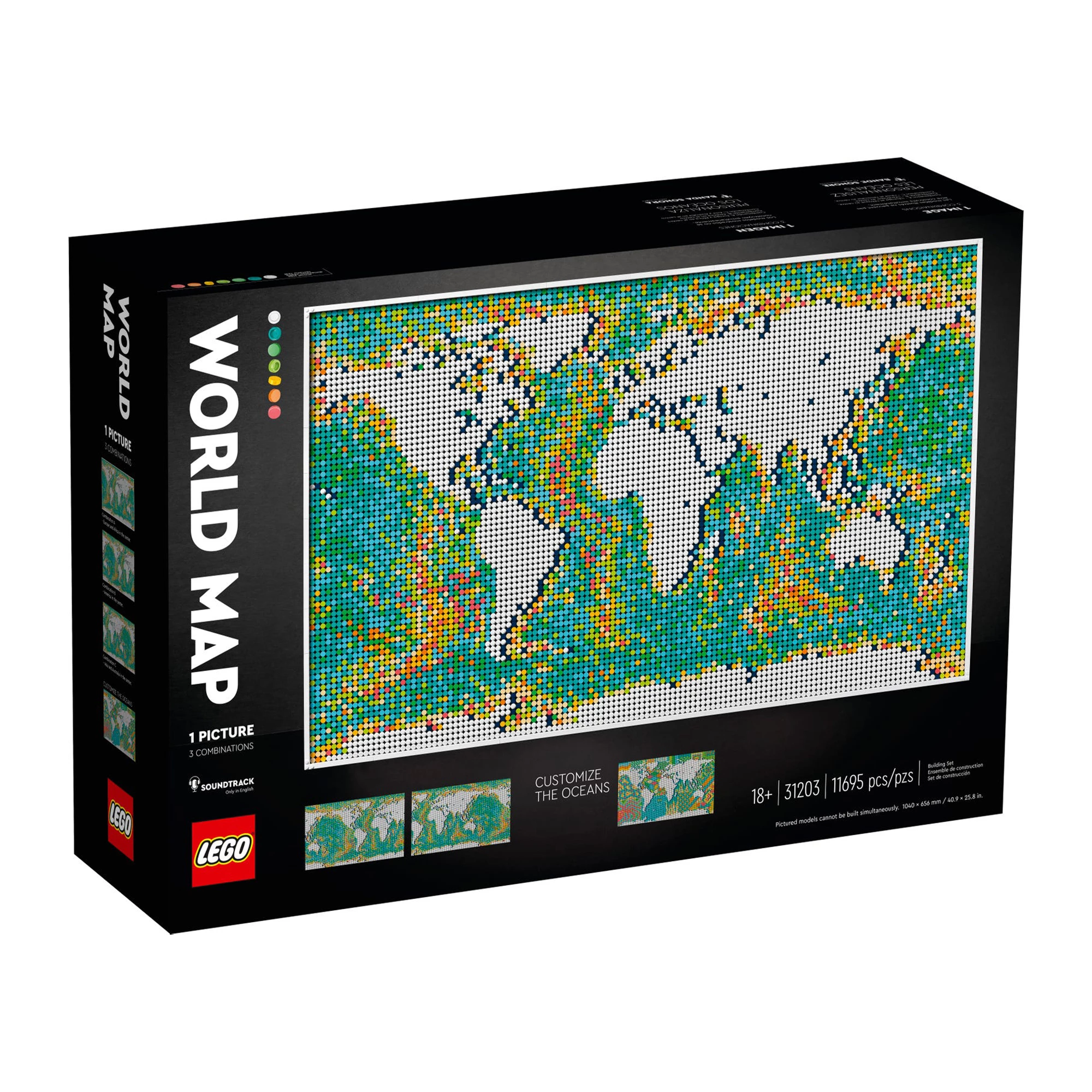 Блоковий конструктор LEGO Карта світу (31203)
