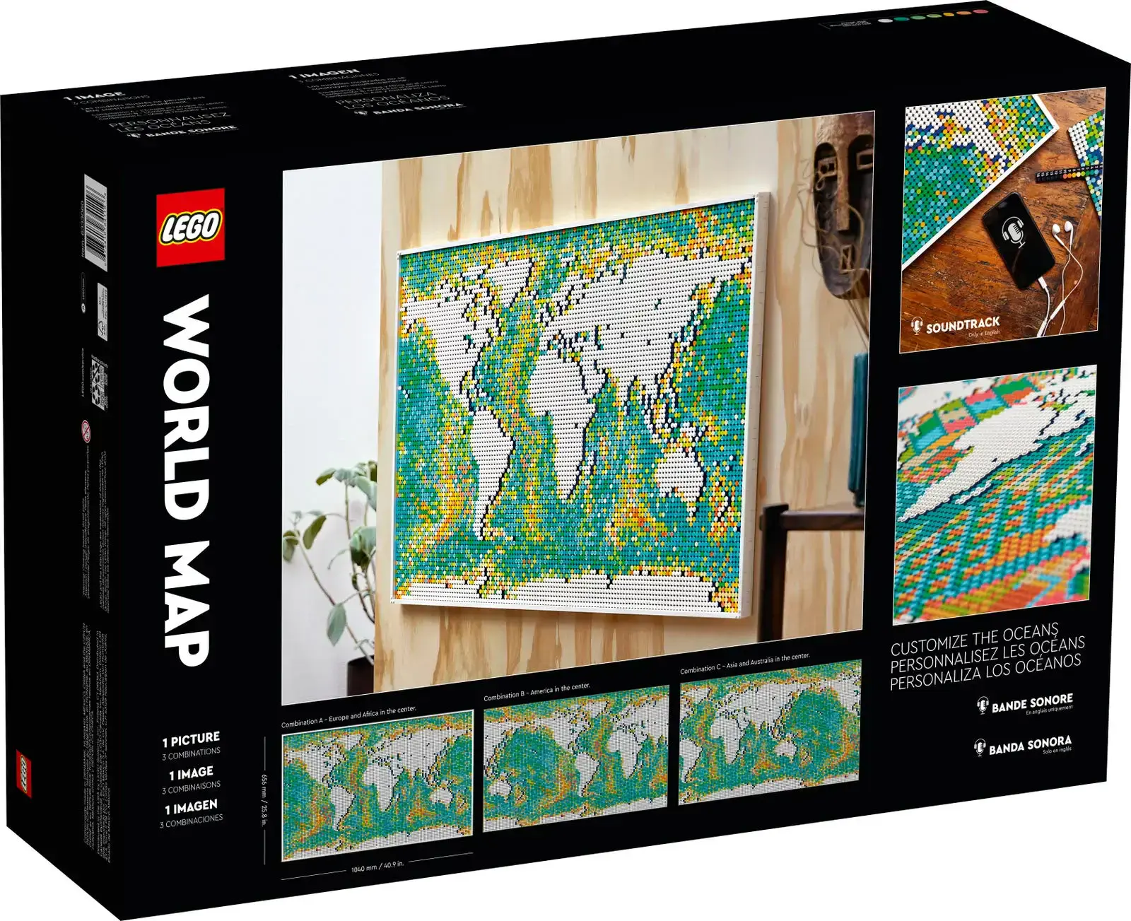 Блоковий конструктор LEGO Карта світу (31203)