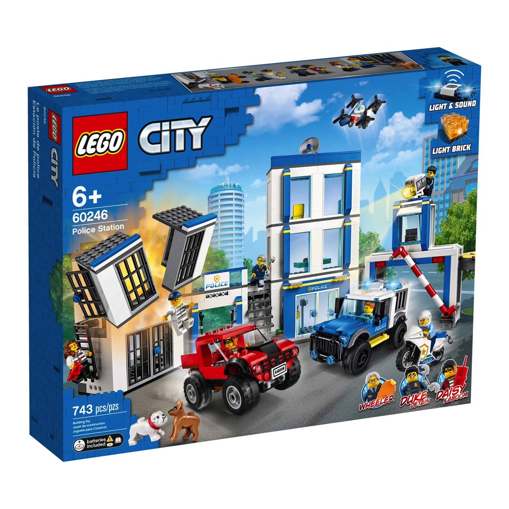 Блочный конструктор LEGO City Полицейский участок (60246)