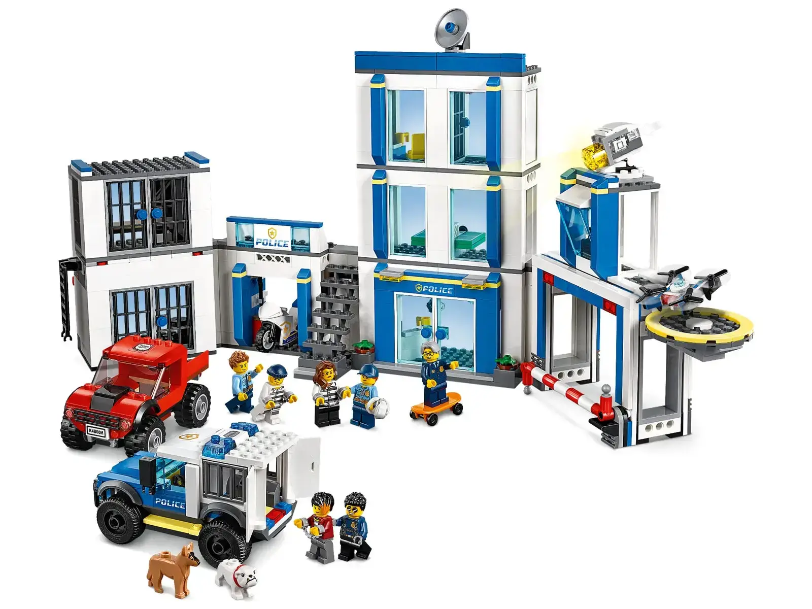Блочный конструктор LEGO City Полицейский участок (60246)