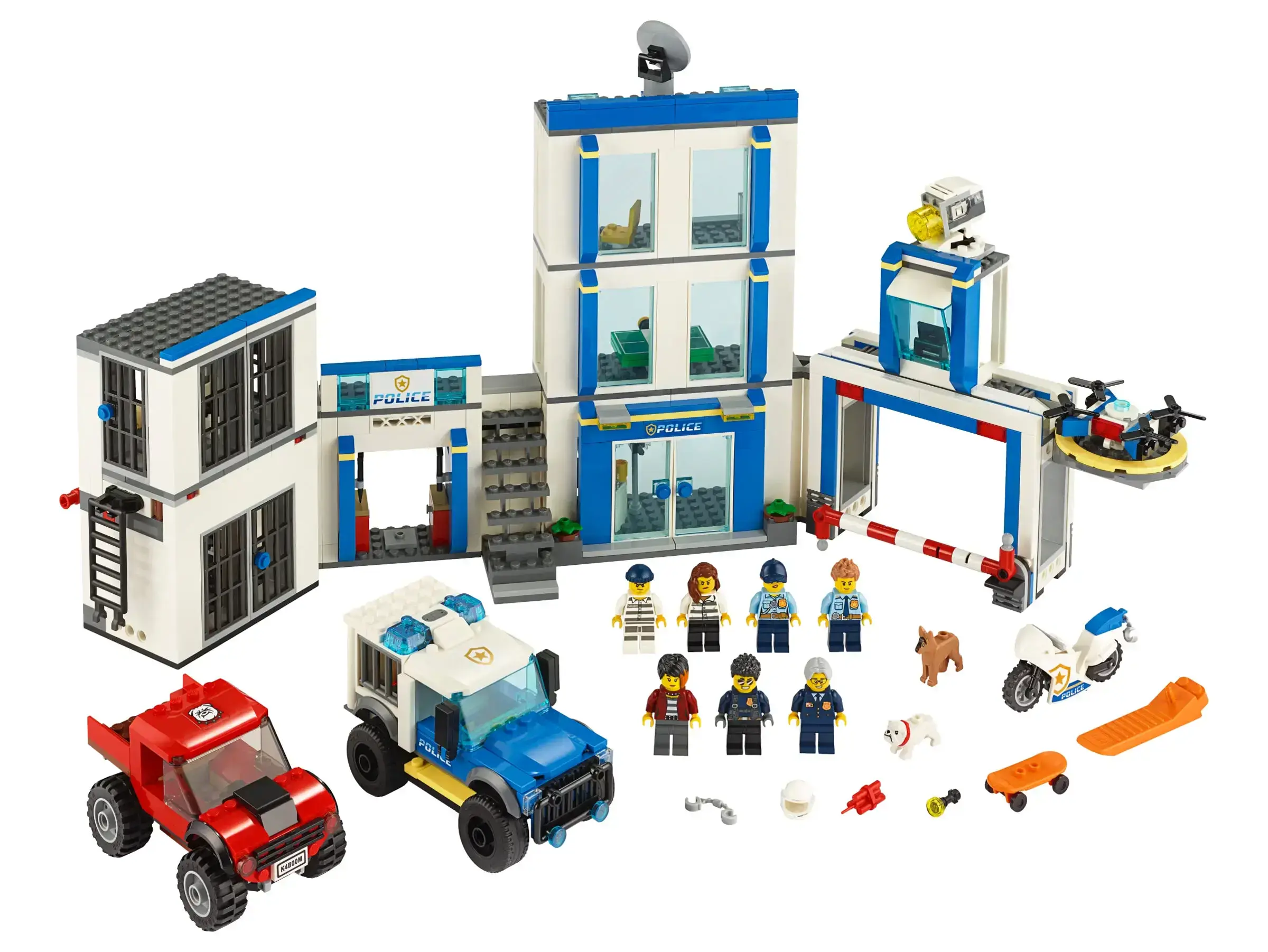 Блочный конструктор LEGO City Полицейский участок (60246)