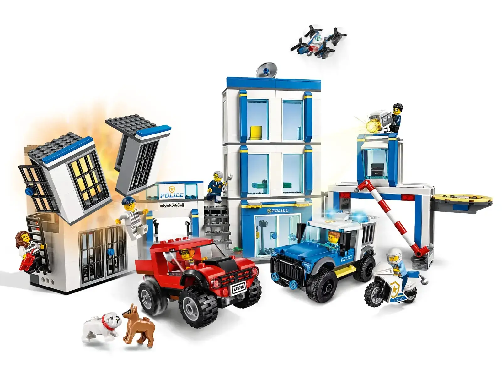 Блочный конструктор LEGO City Полицейский участок (60246)