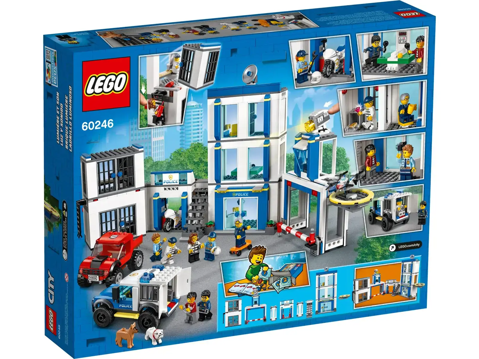 Блочный конструктор LEGO City Полицейский участок (60246)