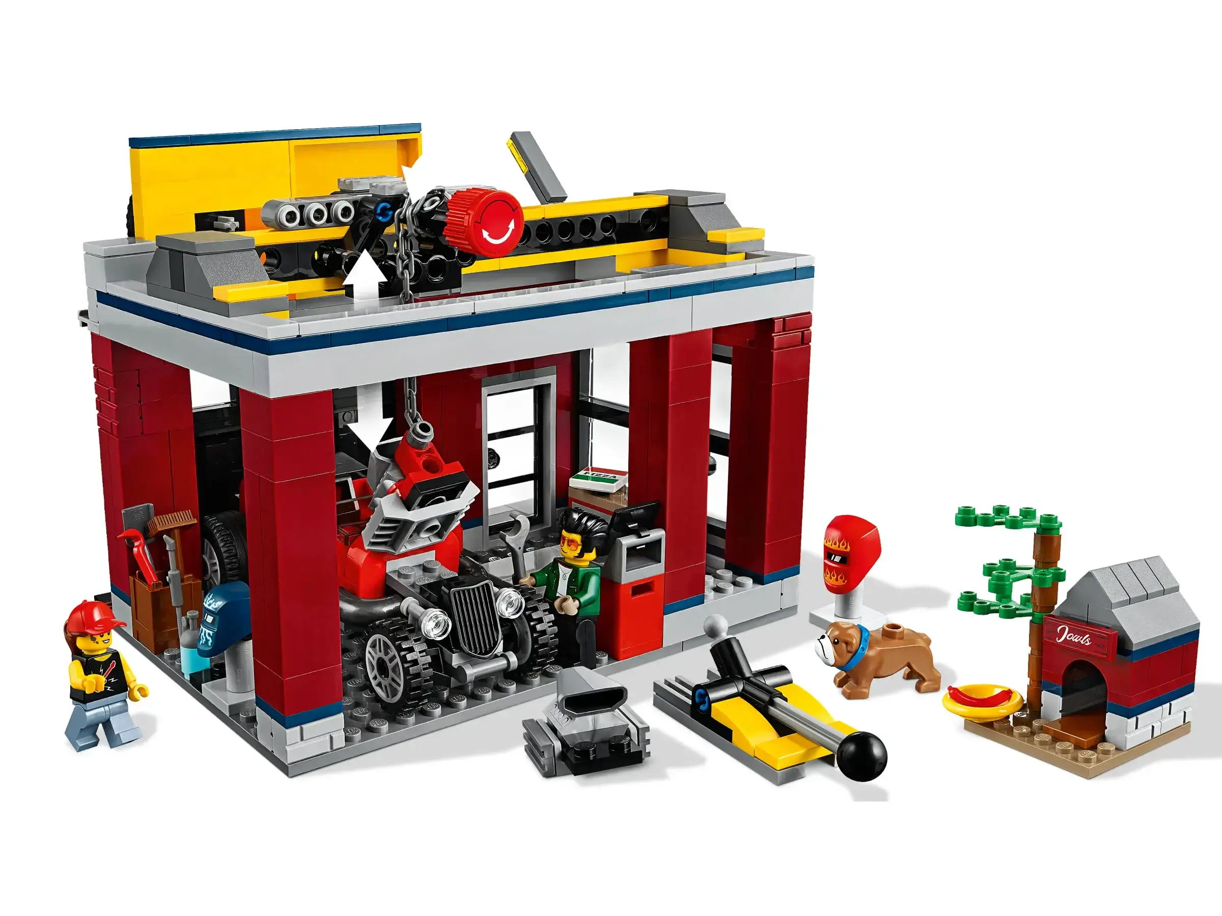 Блочний конструктор LEGO City Тюнинг-майстерня (60258)