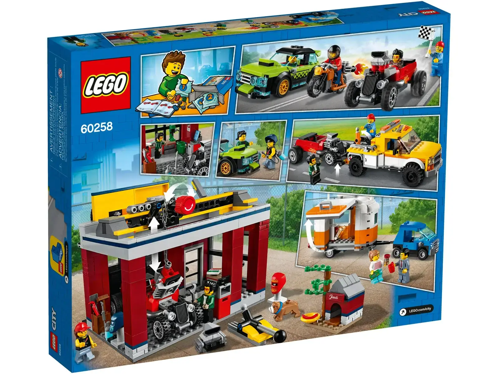Блочний конструктор LEGO City Тюнинг-майстерня (60258)