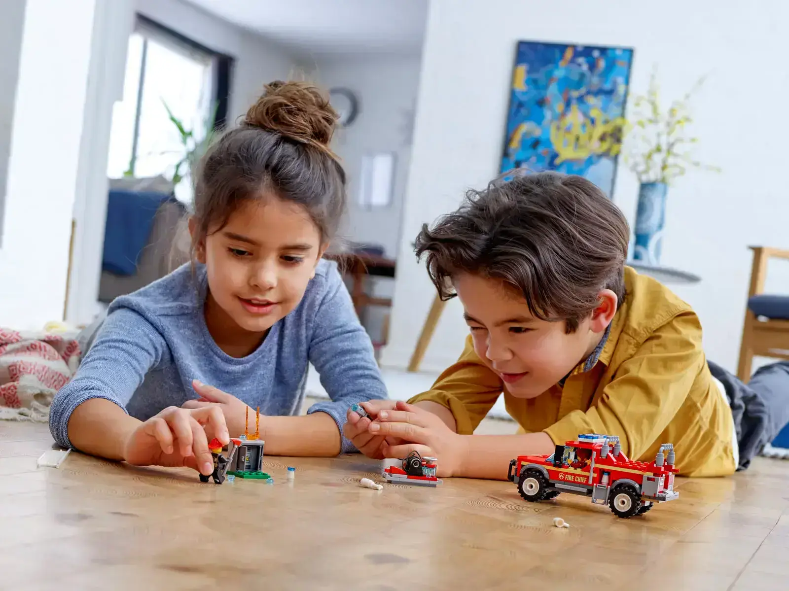 Блочный конструктор LEGO City «Грузовик начальника пожарной охраны» (60231)