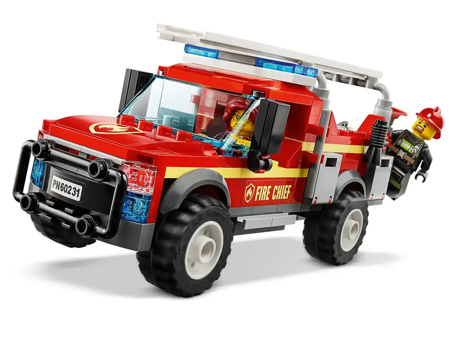 Блочный конструктор LEGO City «Грузовик начальника пожарной охраны» (60231)