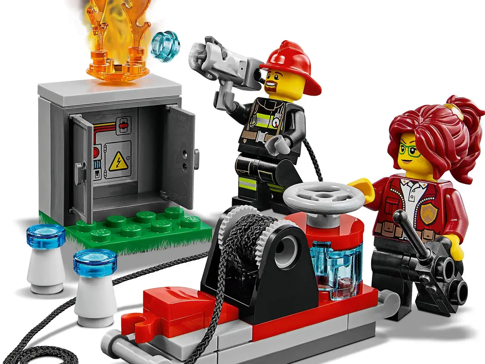 Блочный конструктор LEGO City «Грузовик начальника пожарной охраны» (60231)