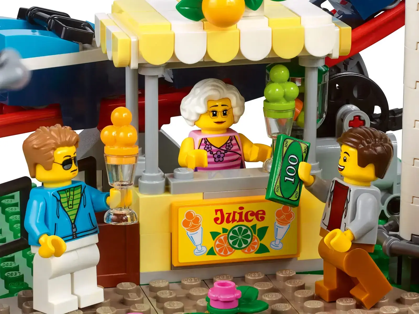 Блочный конструктор LEGO Американские горки (10261)