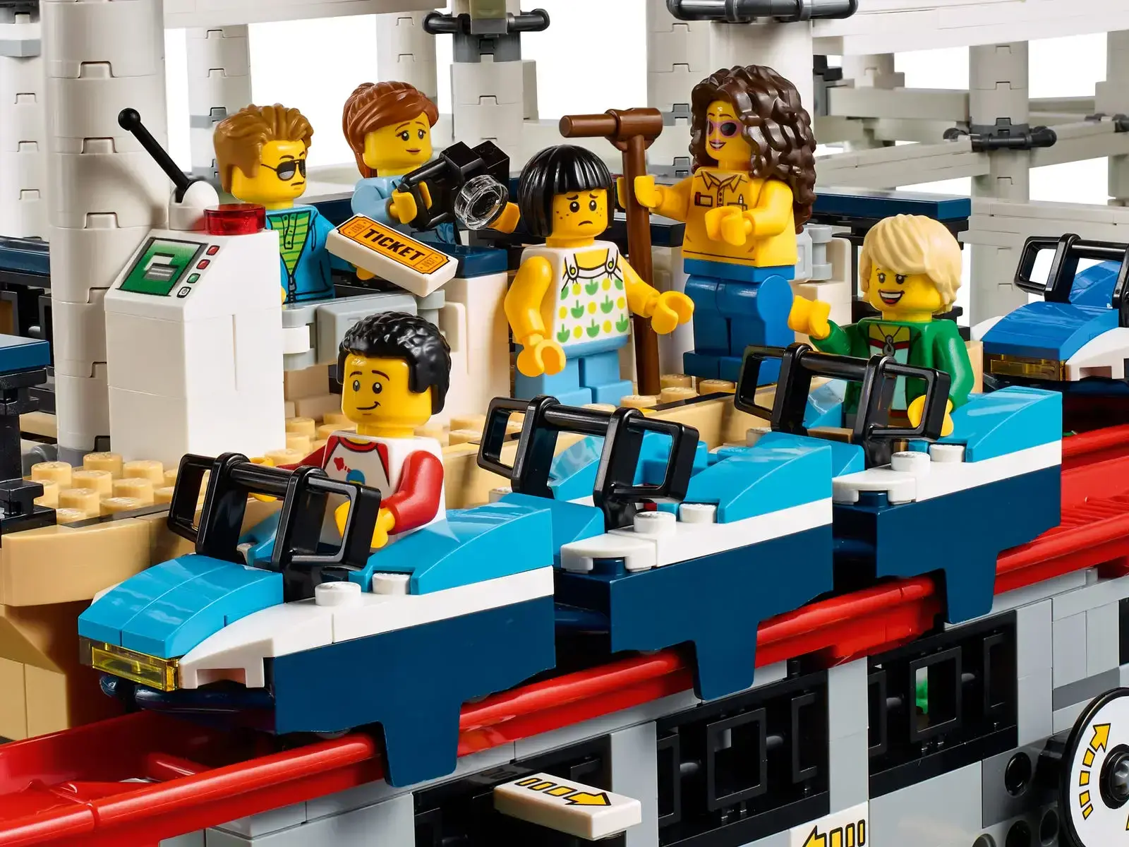 Блочный конструктор LEGO Американские горки (10261)