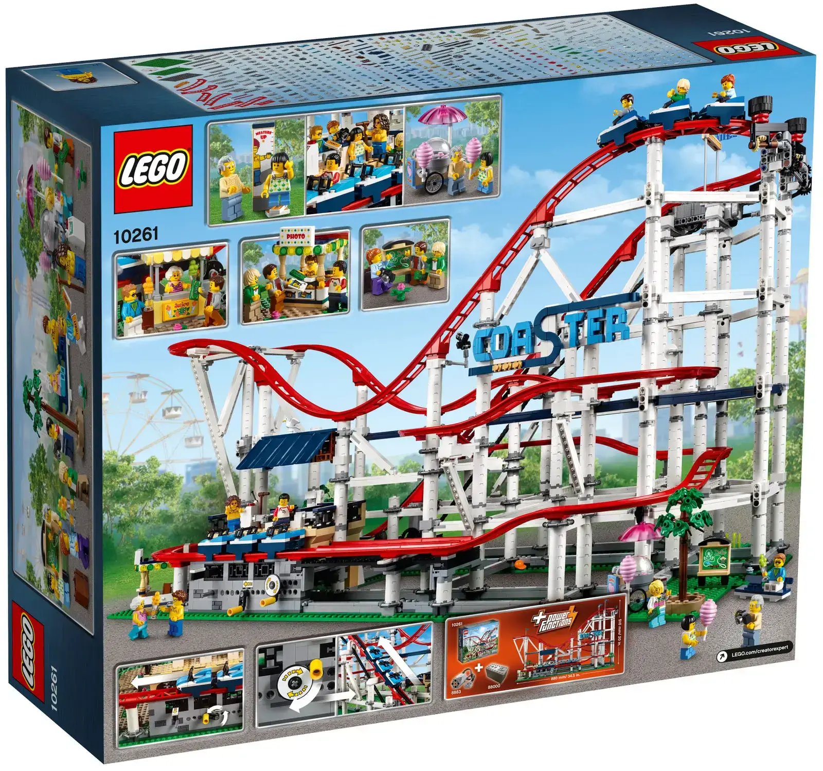 Блочный конструктор LEGO Американские горки (10261)