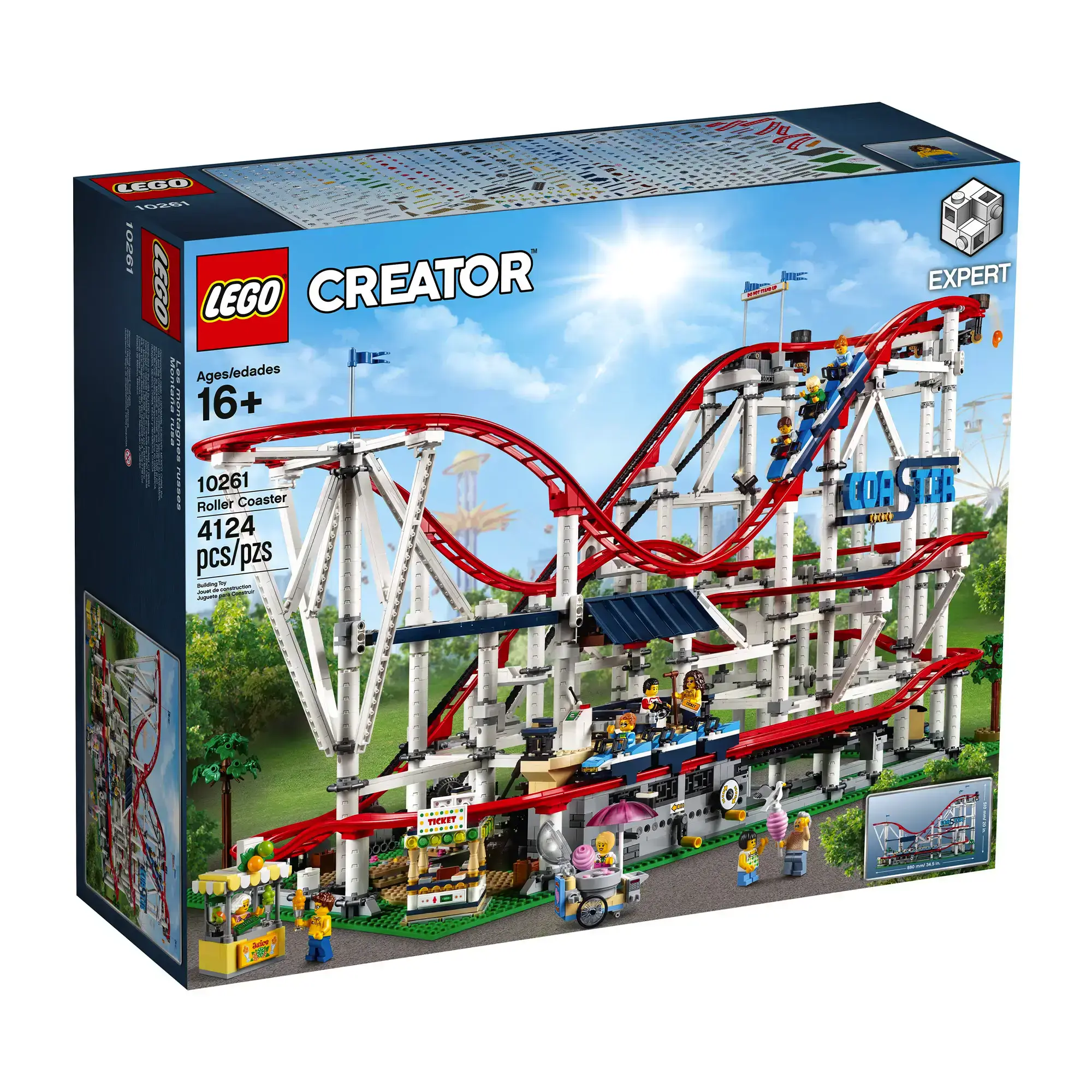 Блочный конструктор LEGO Американские горки (10261)
