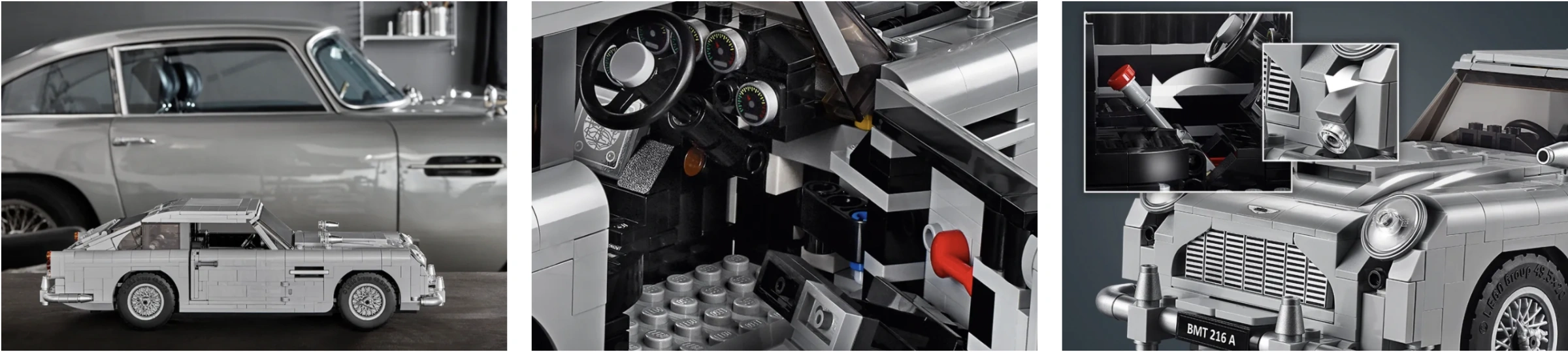 Авто-конструктор LEGO Creator Aston Martin DB5 Джеймса Бонда (10262)