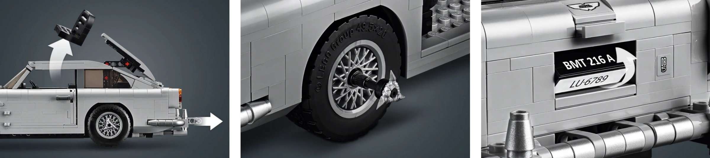 Авто-конструктор LEGO Creator Aston Martin DB5 Джеймса Бонда (10262)