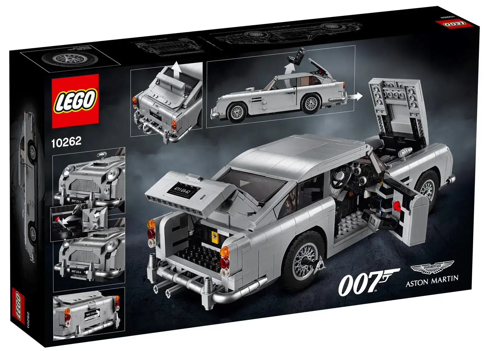 Авто-конструктор LEGO Creator Aston Martin DB5 Джеймса Бонда (10262)